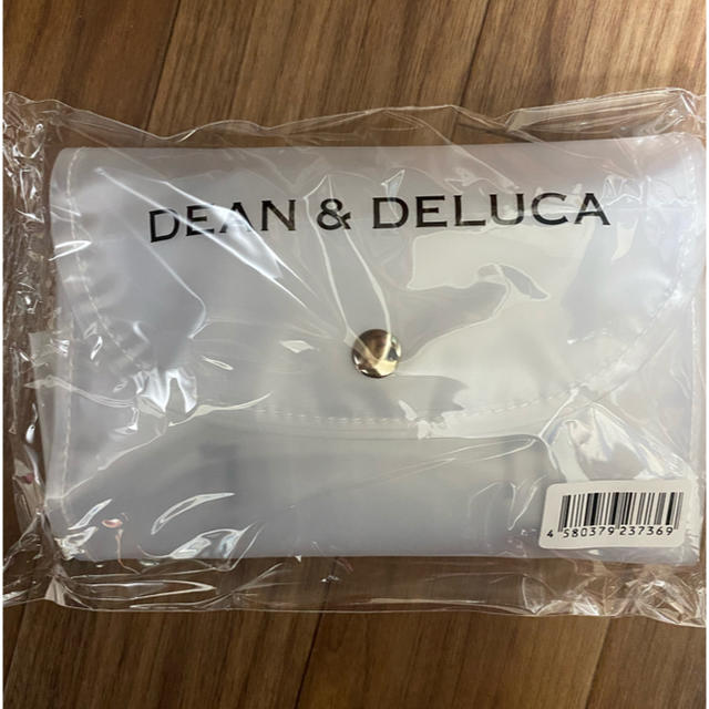 DEAN & DELUCA(ディーンアンドデルーカ)のDEAN&DELUCA  クリア　ショッピングバッグ　エコバッグ　新品未使用 レディースのバッグ(エコバッグ)の商品写真