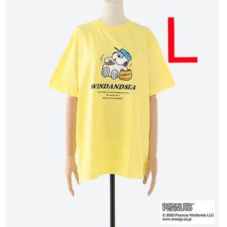 Snoopy 銀座三越限定 Wind And Sea Snoopy オラフ Tシャツ 黄の通販 By Nickname S Shop スヌーピーならラクマ