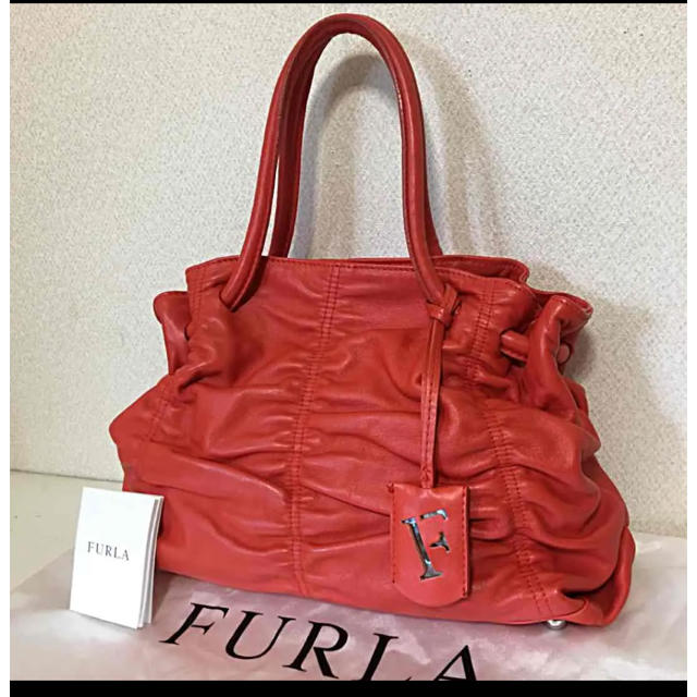 Furla(フルラ)のフルラ ‼️未使用品(^^)ギャザートートバック‼️ レディースのバッグ(トートバッグ)の商品写真