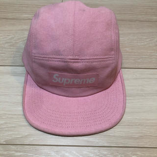 シュプリーム(Supreme)のsupreme シュプリーム キャップ　ピンク(キャップ)