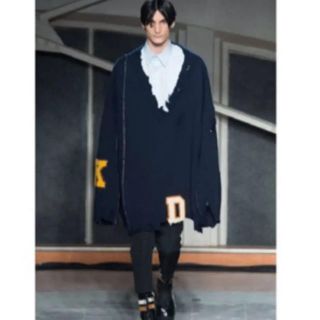 ラフシモンズ(RAF SIMONS)のraf simons デストロイニット 16aw ラフシモンズ(ニット/セーター)