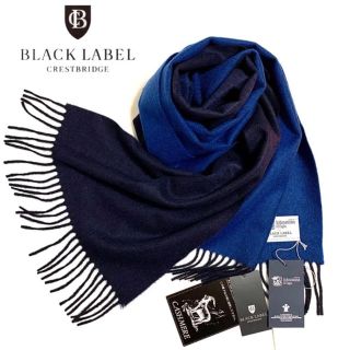 BLACK LABEL CRESTBRIDGE - BLACK LABEL ブラックレーベル ... ブラックレーベル×ジョンストンコラボ カシミヤ100%マフラー
