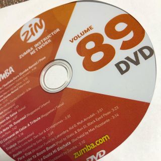 ズンバ(Zumba)のズンバDVD ウォーミングアップ付き　zin89(スポーツ/フィットネス)