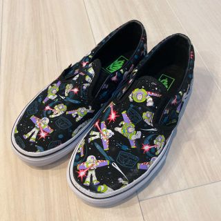 ヴァンズ(VANS)の値下げ‼️バズ・ライトイヤー　バンズスリッポン20センチ(スリッポン)