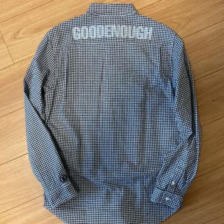 グッドイナフ(GOODENOUGH)の定価1.8万 GOODENOUGH 背ロゴ ギンガム B.Dシャツ グッドイナフ(シャツ)