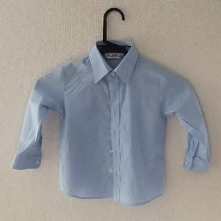 ワイシャツ フォーマル 水色 ブルー 95(ドレス/フォーマル)