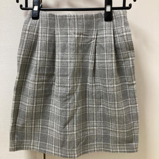 エムズエキサイト(EMSEXCITE)のチェック台形スカート(ひざ丈スカート)