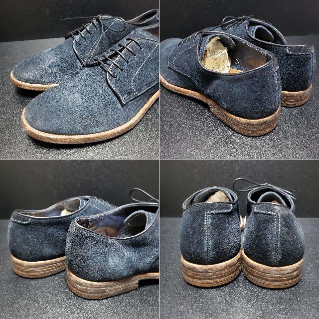 モマ (MOMA) イタリア製革靴　青 41 2
