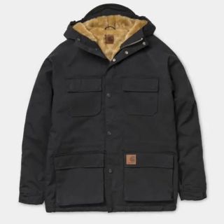 カーハート(carhartt)のCARHARTT MENTLEY JACKET 黒 L カーハート WIP(ダウンジャケット)