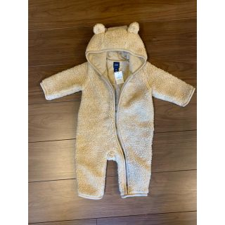 ベビーギャップ(babyGAP)の【新品・未使用】最終値下★baby gap★もこもこロンパース★60（3-6m）(ロンパース)