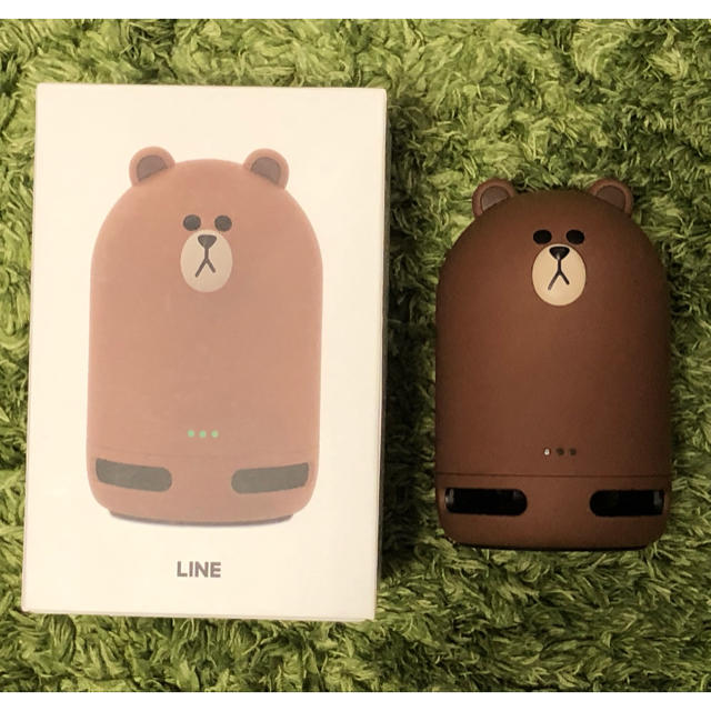 【再値下げしました！】LINE CLOVA FRIENDS MINI BROWN スマホ/家電/カメラのオーディオ機器(スピーカー)の商品写真