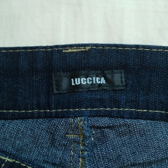 Luccica(ルチカ)の新品 ストレート デニム パンツ レディースのパンツ(デニム/ジーンズ)の商品写真