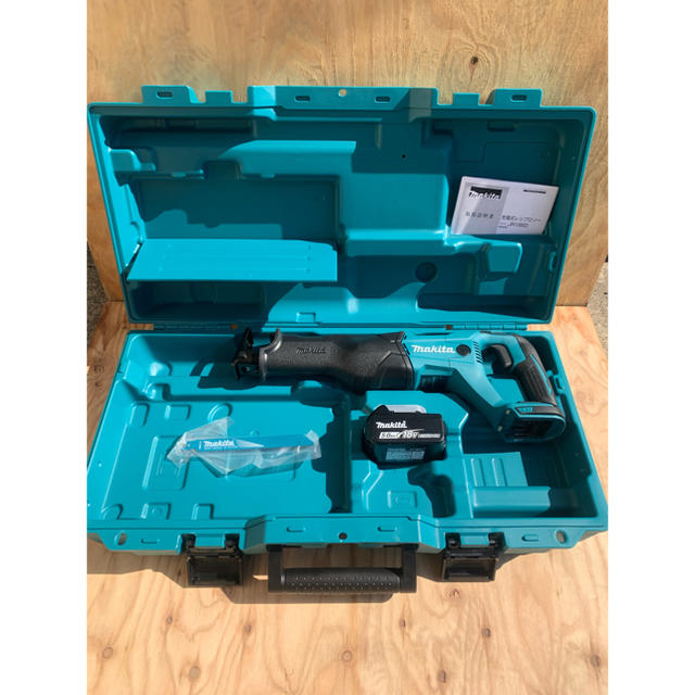 マキタ makita 18vレシプロソーJR186DZK+5.0Ahバッテリー付