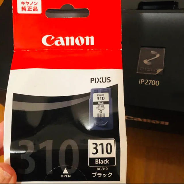 Canon PIXUS IP2700  新品黒インク付き 2
