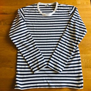 ユニクロ(UNIQLO)のボーダーカットソー　ユニクロ(Tシャツ/カットソー(七分/長袖))