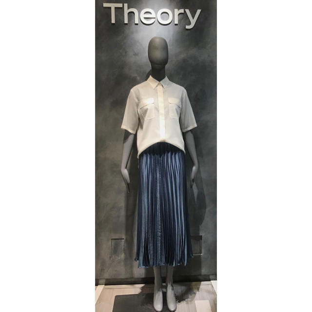 Theory 20aw プリーツロングスカート