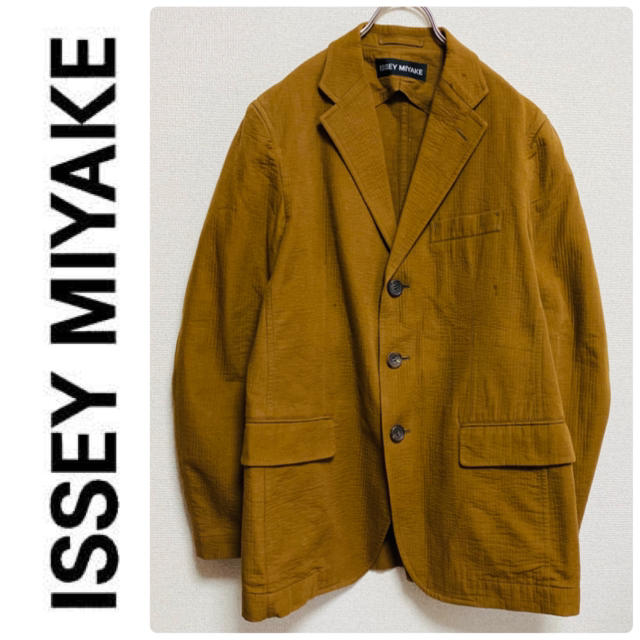 ISSEY MIYAKE(イッセイミヤケ)の一点物　ISSEY MIYAKEイッセイ ミヤケ　テーラード　ジャケット メンズのジャケット/アウター(テーラードジャケット)の商品写真