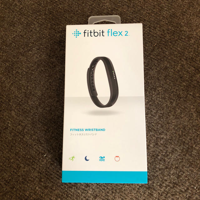 Fitbit Flex2 フィットネストラッカー Black  スポーツ/アウトドアのトレーニング/エクササイズ(トレーニング用品)の商品写真