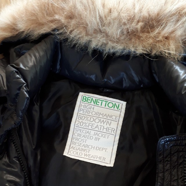 BENETTON(ベネトン)のBENETTON　ロングダウンコート✨極美品✨ レディースのジャケット/アウター(ダウンコート)の商品写真