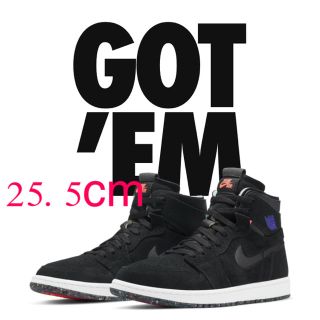 ナイキ(NIKE)のNIKE AIR JORDAN 1 HIGH ZOOM "COURT BLACK(スニーカー)