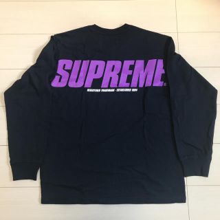 シュプリーム(Supreme)のじょんちくん様専用 Supreme TradeMark L/S Top Navy(Tシャツ/カットソー(七分/長袖))