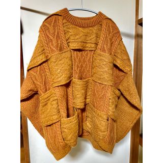 サンシー(SUNSEA)の [新品]YOKE ヨーク CROSSING KNIT(ニット/セーター)