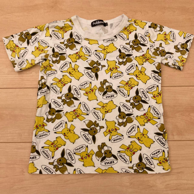 ポケモン　ピカチュウ　イーブイ　Tシャツ130 半袖 | フリマアプリ ラクマ