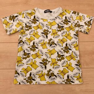 ポケモン(ポケモン)のポケモン　ピカチュウ　イーブイ　Tシャツ130 半袖(Tシャツ/カットソー)