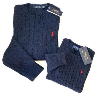 ポロラルフローレン(POLO RALPH LAUREN)の＊向日葵様 専用＊ 新品 ラルフローレン ケーブル コットンニット(ニット/セーター)