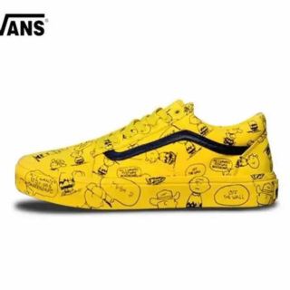 ヴァンズ(VANS)のVANSスニーカー  スヌーピー チャーリーブラウン(スニーカー)