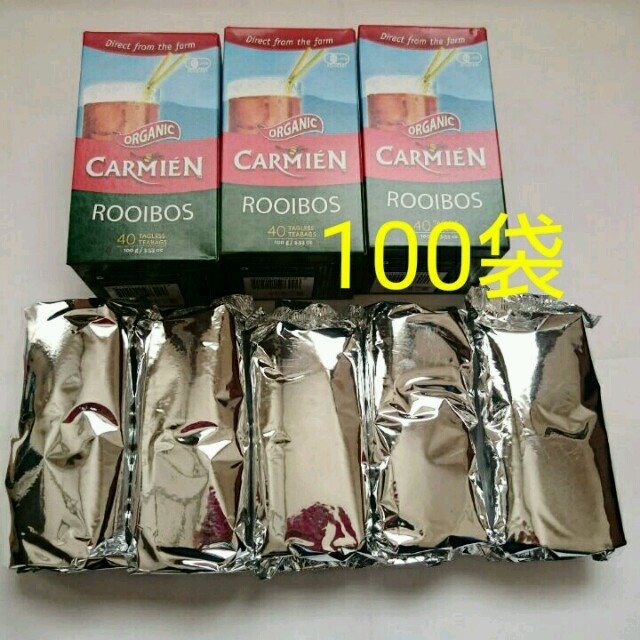 100袋250gオーガニック有機ルイボス 食品/飲料/酒の飲料(茶)の商品写真