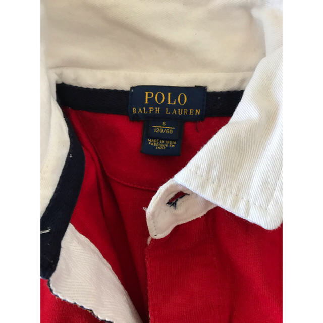 POLO RALPH LAUREN(ポロラルフローレン)の【専用です★】ラルフローレン  ポロシャツ　2点　6歳　120  キッズ/ベビー/マタニティのキッズ服男の子用(90cm~)(Tシャツ/カットソー)の商品写真