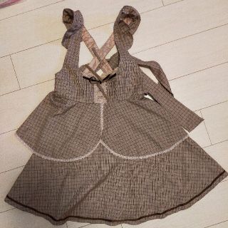 アクシーズファム(axes femme)の0ange0様専用！　axes femme　ワンピース　チェック柄(ひざ丈ワンピース)