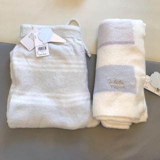 ジェラートピケ(gelato pique)の新品　gelato piqué ブランケット＆パンツ　セット　スムーズィー(ルームウェア)