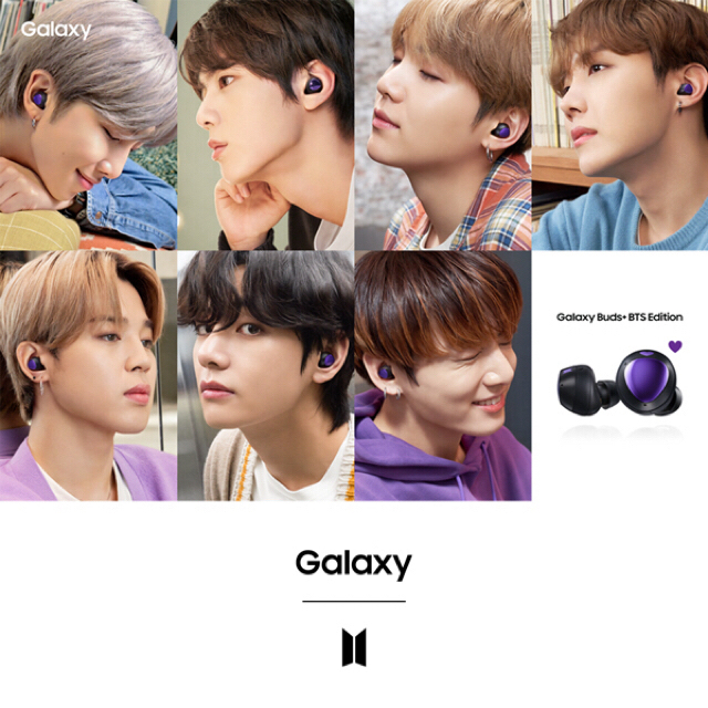 BTS buds SAMSUNG Galaxy Buds+ イヤホン 充電器