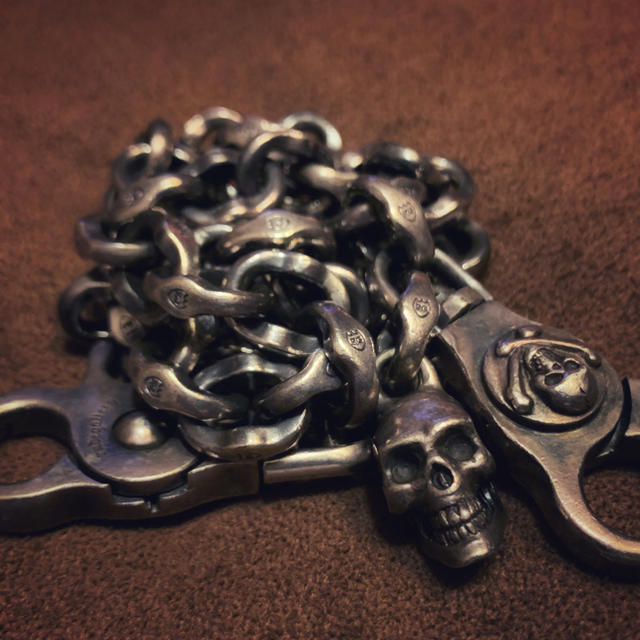 rude gallery とどめる ウォレットチェーン 925 rude gallery とどめる ウォレットチェーン 925