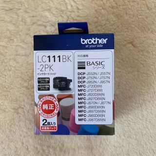 ブラザー(brother)のbrother純正LC111BKー2PKブラック(PC周辺機器)