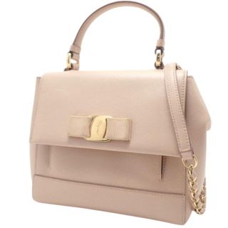 サルヴァトーレフェラガモ(Salvatore Ferragamo)のサルヴァトーレ フェラガモ ハンドバッグ リボン 2WAY40800055745(ハンドバッグ)