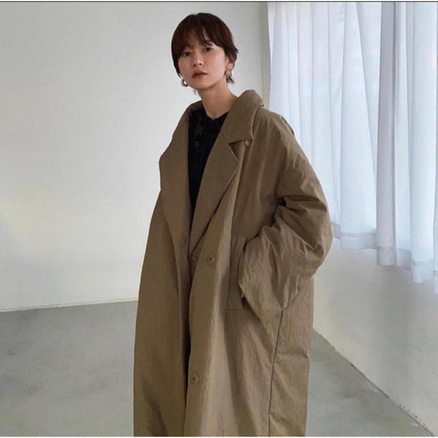 STUDIOUS(ステュディオス)のCLANE COLOR DOWN CHESTER COAT 新品未使用タグ付き レディースのジャケット/アウター(ダウンコート)の商品写真