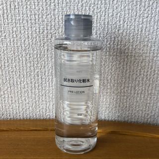 ムジルシリョウヒン(MUJI (無印良品))の【新品・未使用】無印良品　拭き取り化粧水200ml(化粧水/ローション)