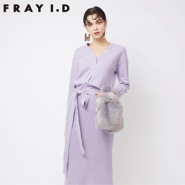 Fray Id カーデニットワンピース