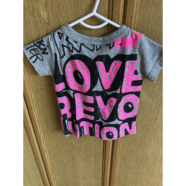 LOVE REVOLUTION(ラブレボリューション)のラブレボ80cmTシャツ2点新品未使用タグ付き キッズ/ベビー/マタニティのベビー服(~85cm)(Ｔシャツ)の商品写真