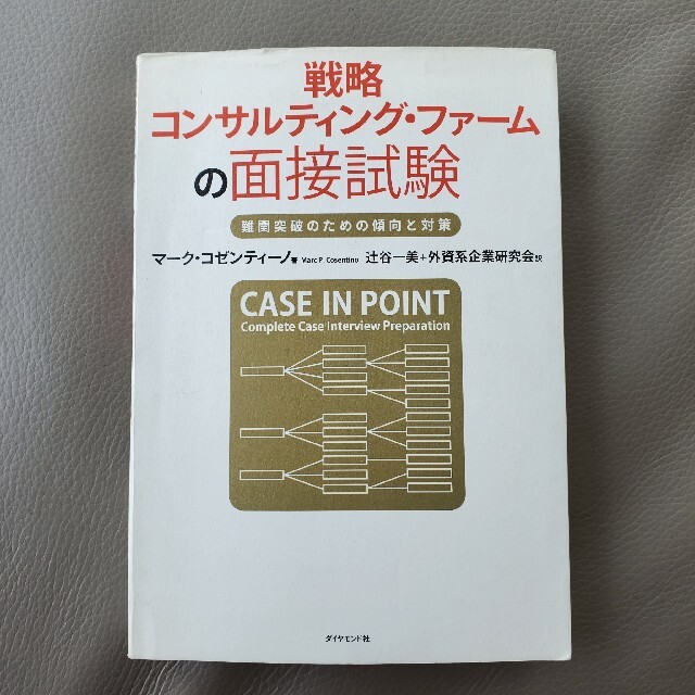 戦略コンサルティング・ファームの面接試験 難関突破のための傾向と対策 エンタメ/ホビーの本(ビジネス/経済)の商品写真