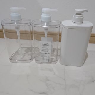 ムジルシリョウヒン(MUJI (無印良品))の無印良品 シャンプー詰め替え容器 未使用(タオル/バス用品)