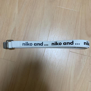 ニコアンド(niko and...)のベルト　ニコアンド  niko and メンズ　レディース  ユニセックス(ベルト)