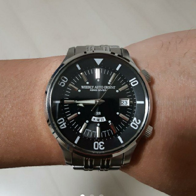 ORIENT(オリエント)の宮ハエ205様専用。orient King Diver 　1000個限定 メンズの時計(腕時計(アナログ))の商品写真