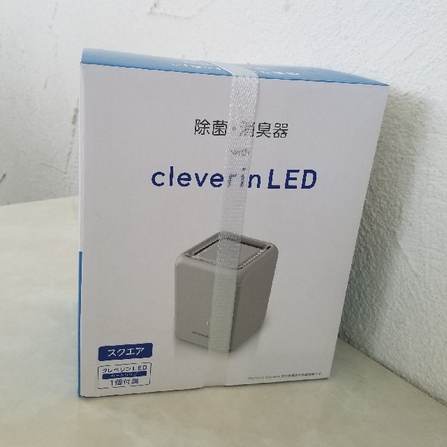 新品 cleverin LED クレベリン スクエア カートリッジ付き ホワイト ...