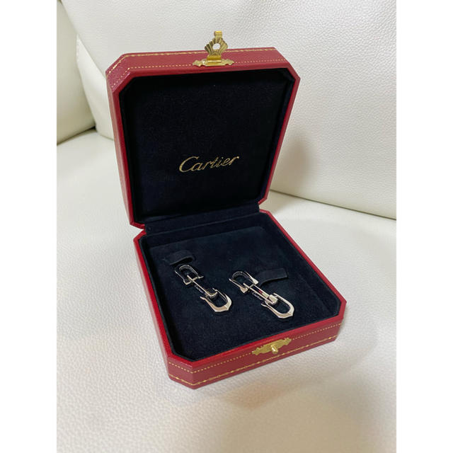 Cartier(カルティエ)のカルティエ　カフス　C シェイプ メンズのファッション小物(カフリンクス)の商品写真