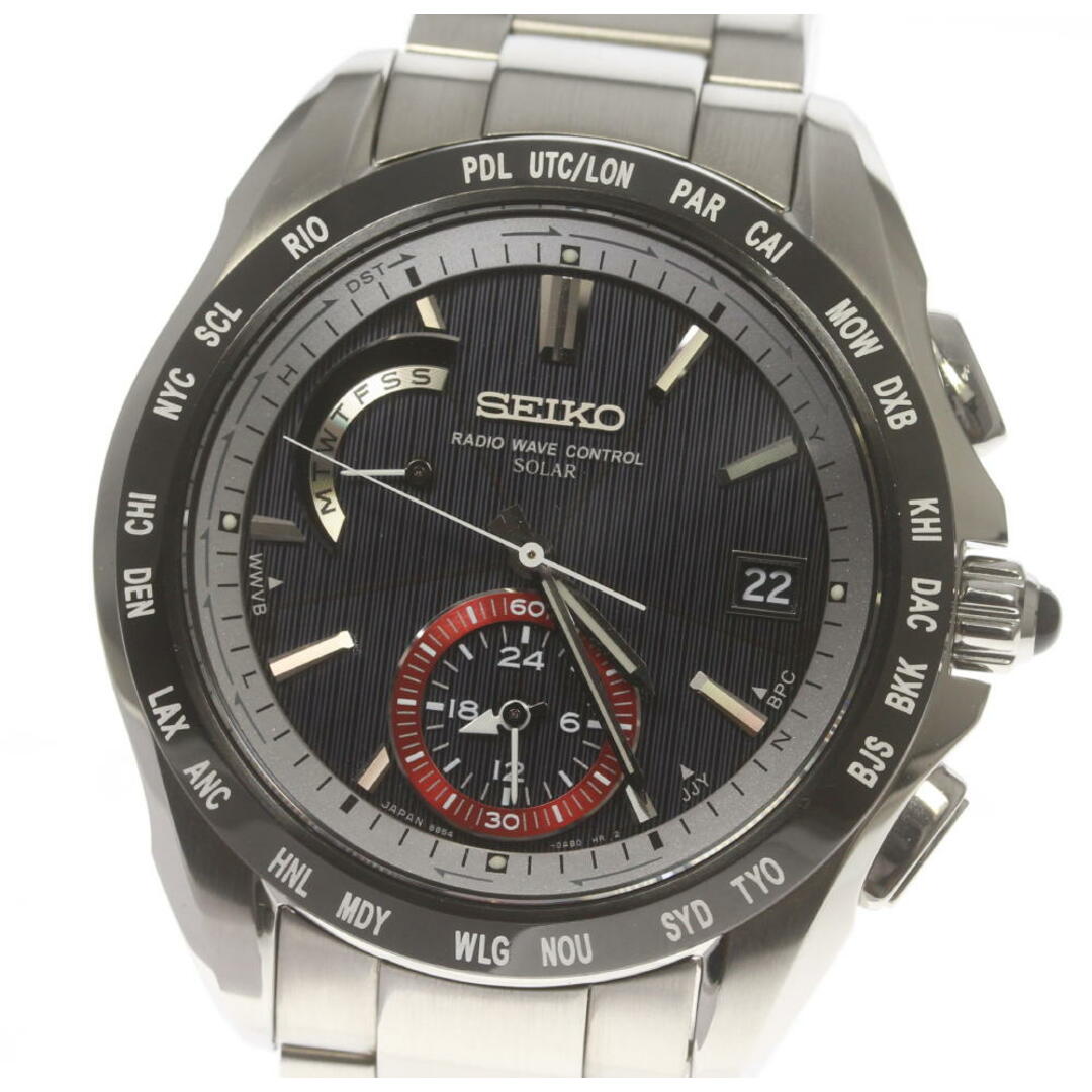 ☆美品【SEIKO】セイコー ブライツ 10周年記念限定モデル SAGA061 / 8B54-0AC0 ソーラー電波 メンズ 【21105】【ev20】