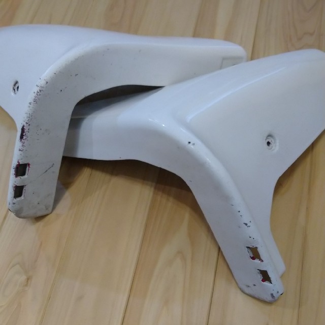 マツダ - FD3S RX-7 純正 オプション リアマッドガード 白の通販 マツダ - FD3S RX-7 純正 オプション リアマッドガード 白の通販